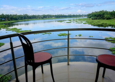 Nabadwip Guesthouse - View from Double bed room on first floor